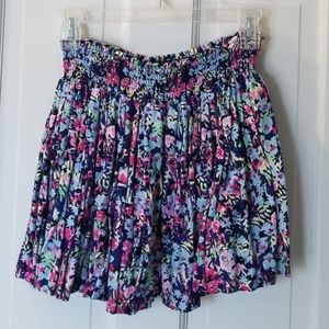 H&M Floral Mini Skirt